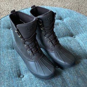 Nwob UGG Ducks Boots men’s size 14 brown nice!